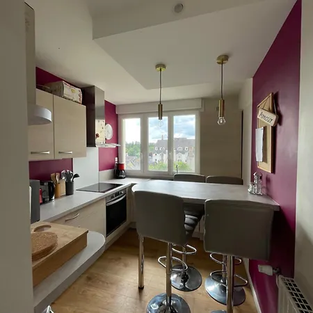 아파트 Avec Espaces Communs Equipes Parfait Pour Sejour Professionnel Ou Ambiance Conviviale *