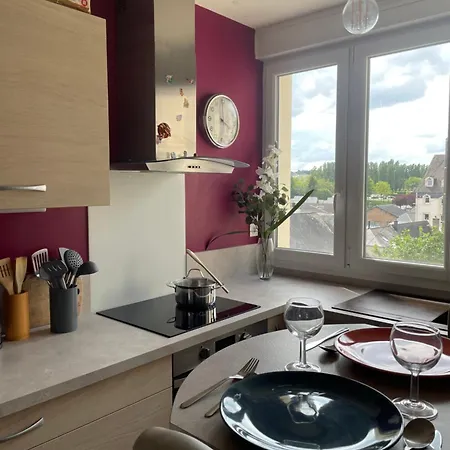 아파트 Avec Espaces Communs Equipes Parfait Pour Sejour Professionnel Ou Ambiance Conviviale *