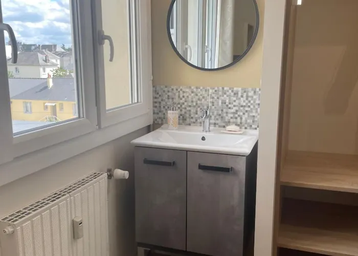 公寓 Avec Espaces Communs Equipes Parfait Pour Sejour Professionnel Ou Ambiance Conviviale 拉瓦勒