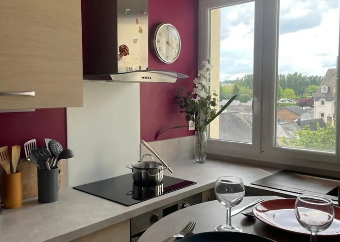 公寓 Avec Espaces Communs Equipes Parfait Pour Sejour Professionnel Ou Ambiance Conviviale *